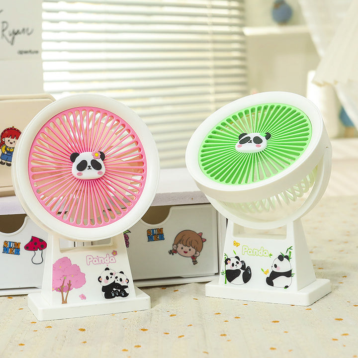 Ladies Portable Mini Fan with Cute Panda Design Kalsten