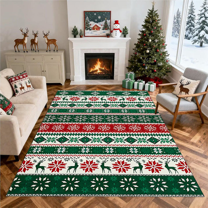 Christmas-Themed Decorative Area Rug Kalsten