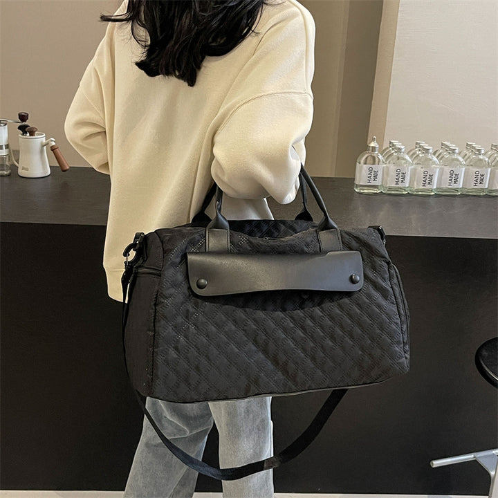 Quilted Travel Duffle Bag Kalsten