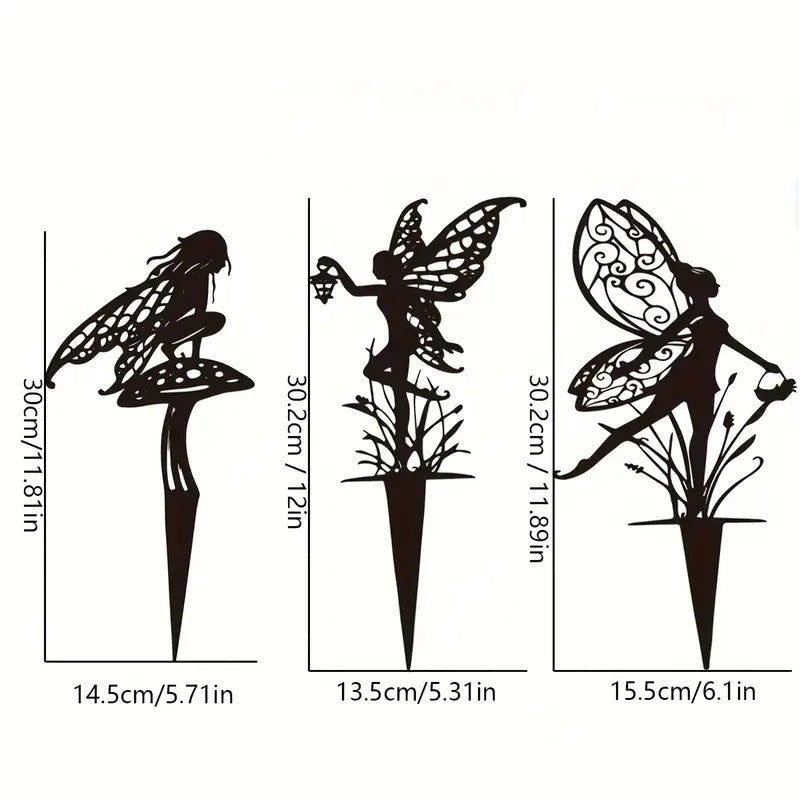 Garden stake with fairy motif Kalsten