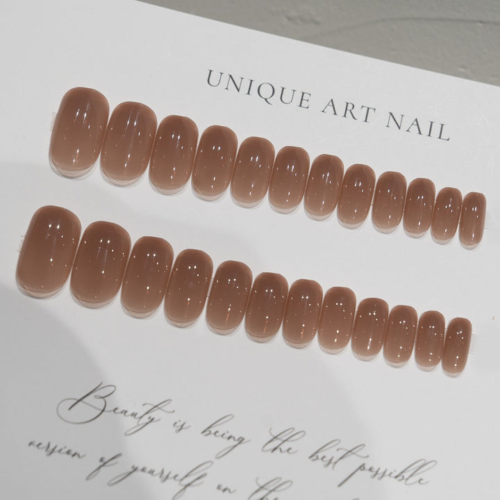 Glossy Elegant Nail Enhancements