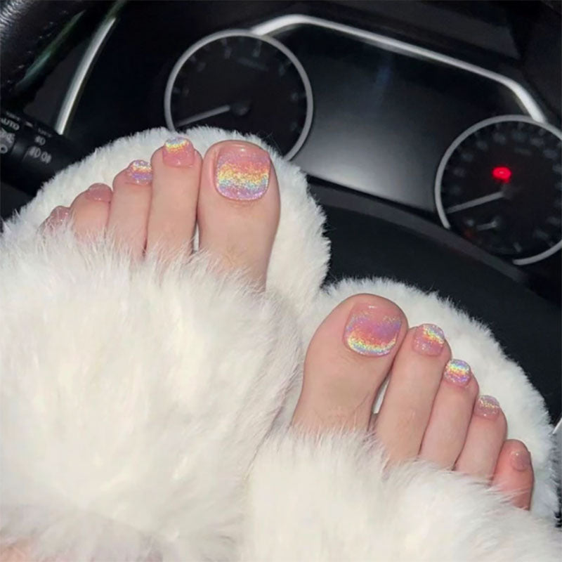 Frosted Plush Indoor Slippers