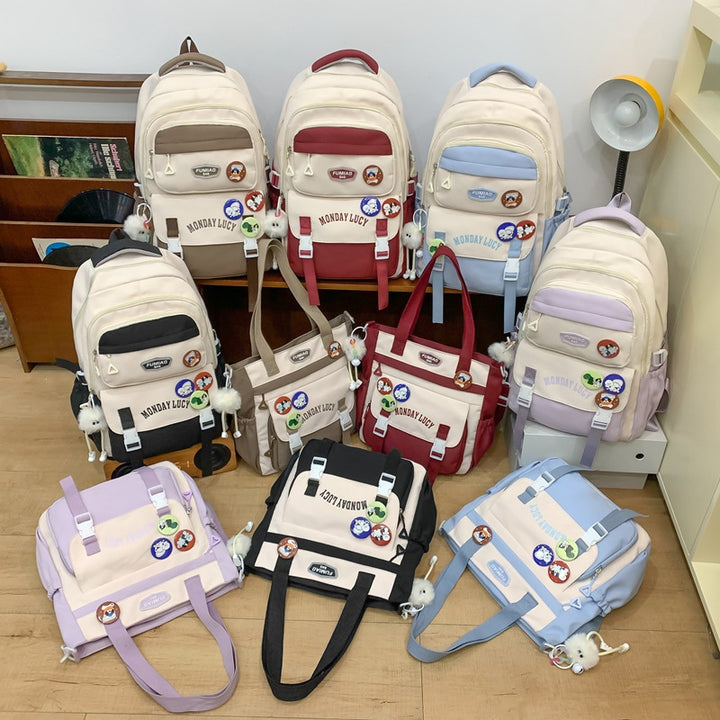 Playful Graphic Backpack Kalsten