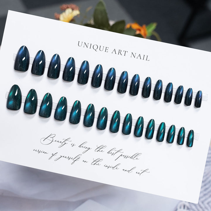 Premium Glossy Press-On Nail Set