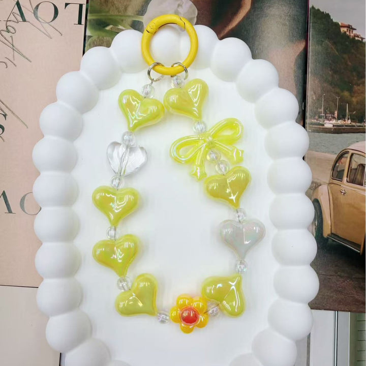 Decorative Heart-Shaped Keychain kalsten