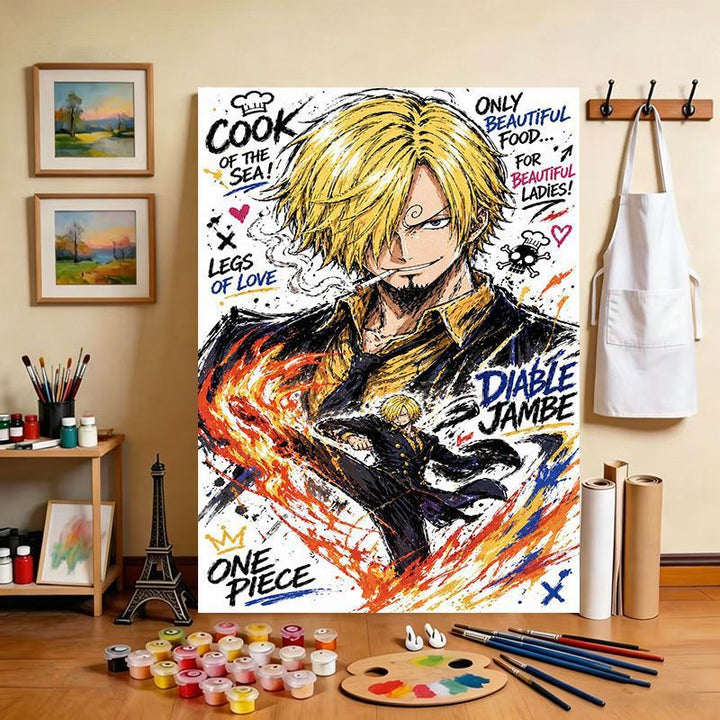 Cartoon Character Art Print Kalsten