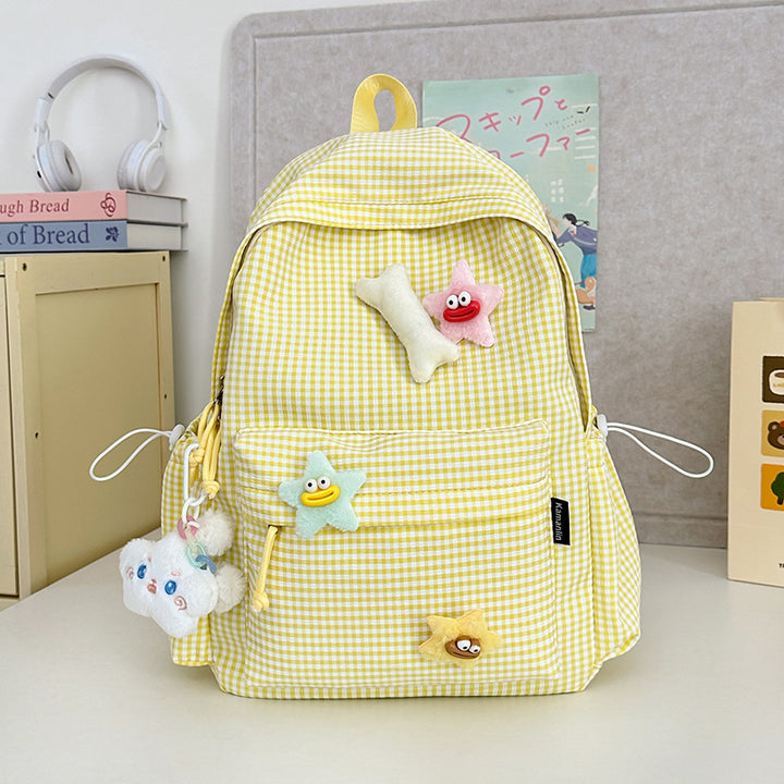 Cute Character-Embellished Backpack Kalsten