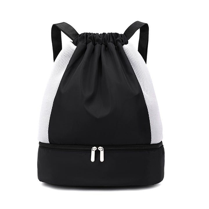 Sporty Mesh Backpack With Zipper Kalsten