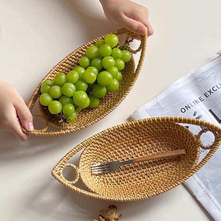 Elegant and handwoven fruit basket Kalsten