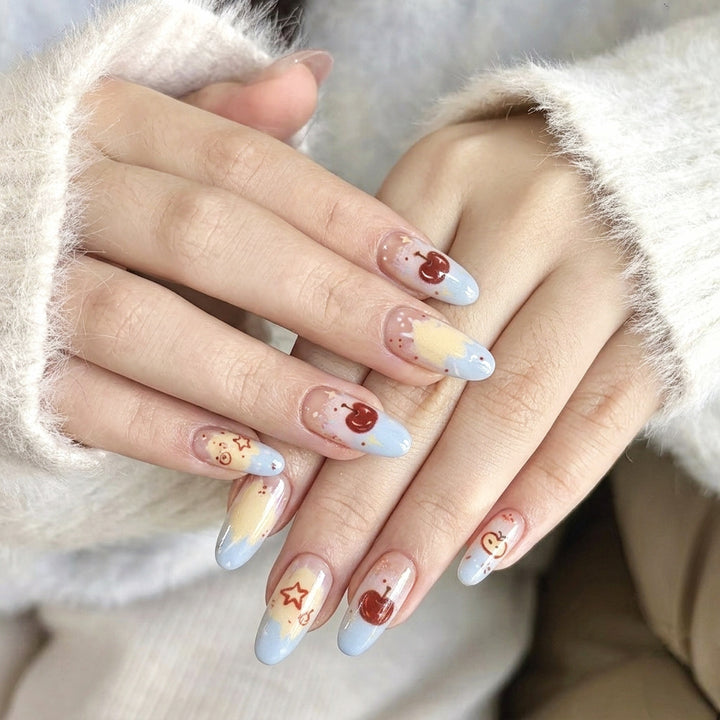 Reusable Artistic Press-On Nails
