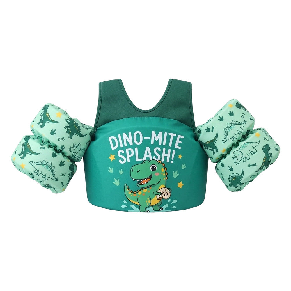 Shark Print Swim Vest
