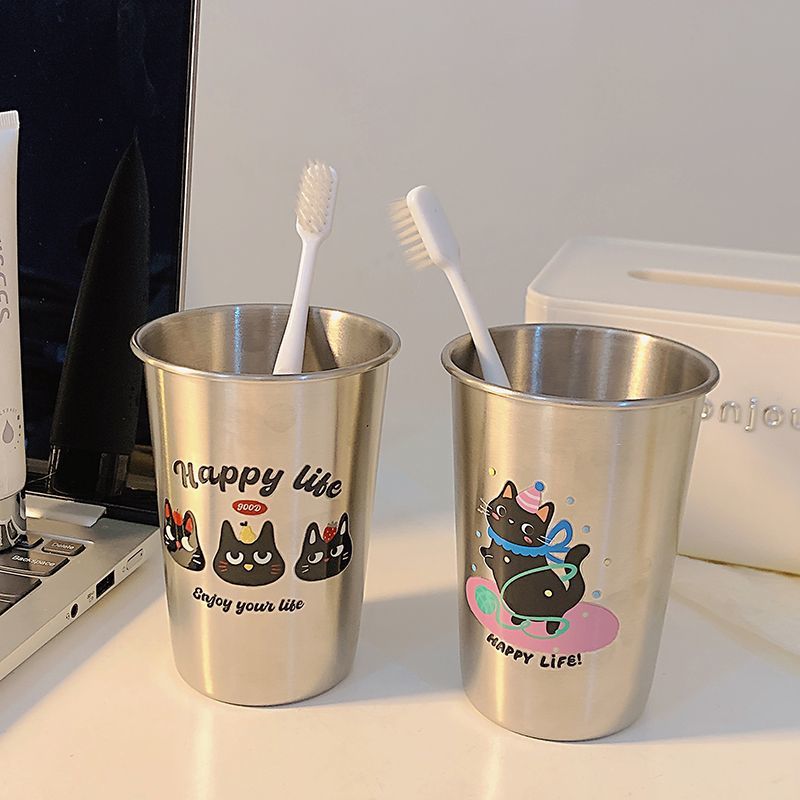 Stainless Steel Toothbrush Holder with Playful Animal Design Kalsten