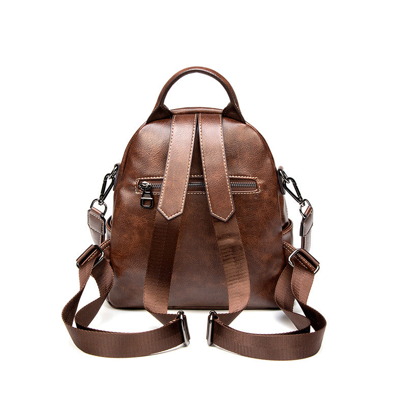 Chic Leather Backpack