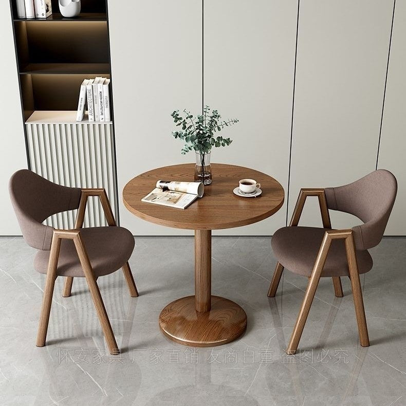 Designer table with marble top and stable metal base Kalsten