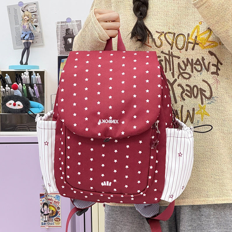 Stylish Star-Embellished Backpack Kalsten 1791205579