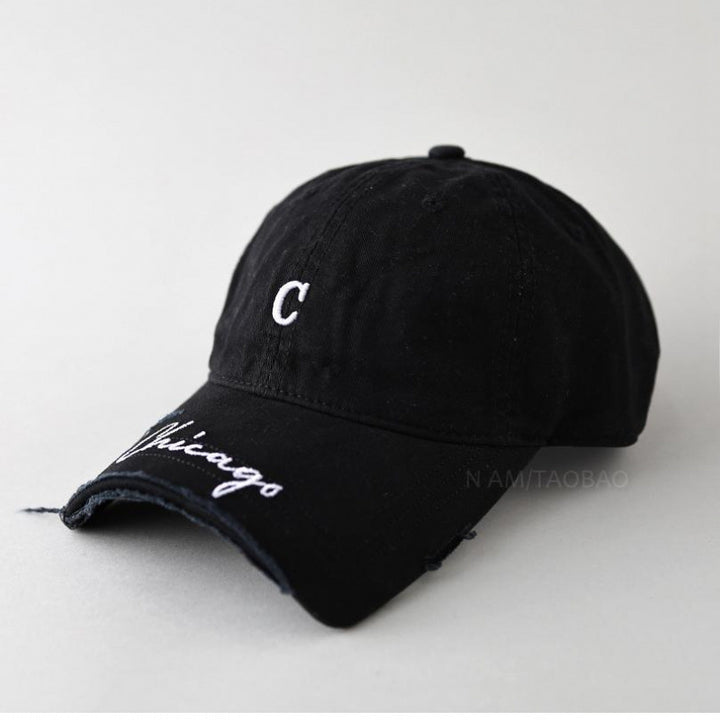 Women's Distressed Cotton Baseball Cap Kalsten 1784083462