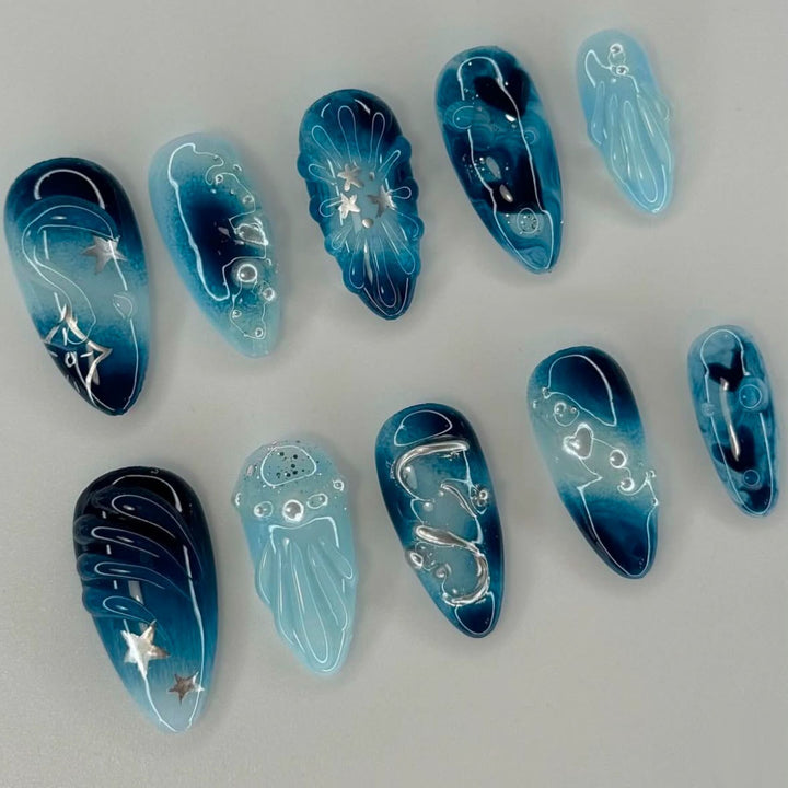 Thematic Artisan Press-On Nail Set Kalsten