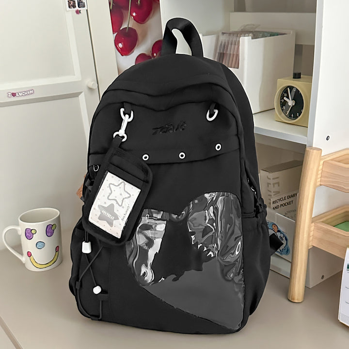 Cute Character-Themed Transparent Backpack Kalsten