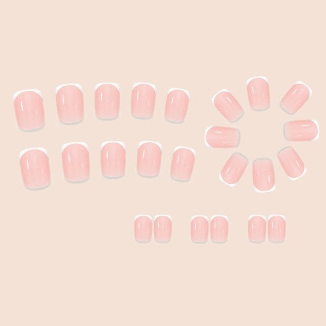 Premium French Tip Press-On Nail Set Kalsten