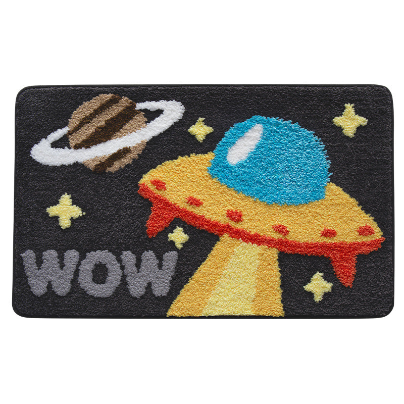 Astronaut-Themed Comfort Rug