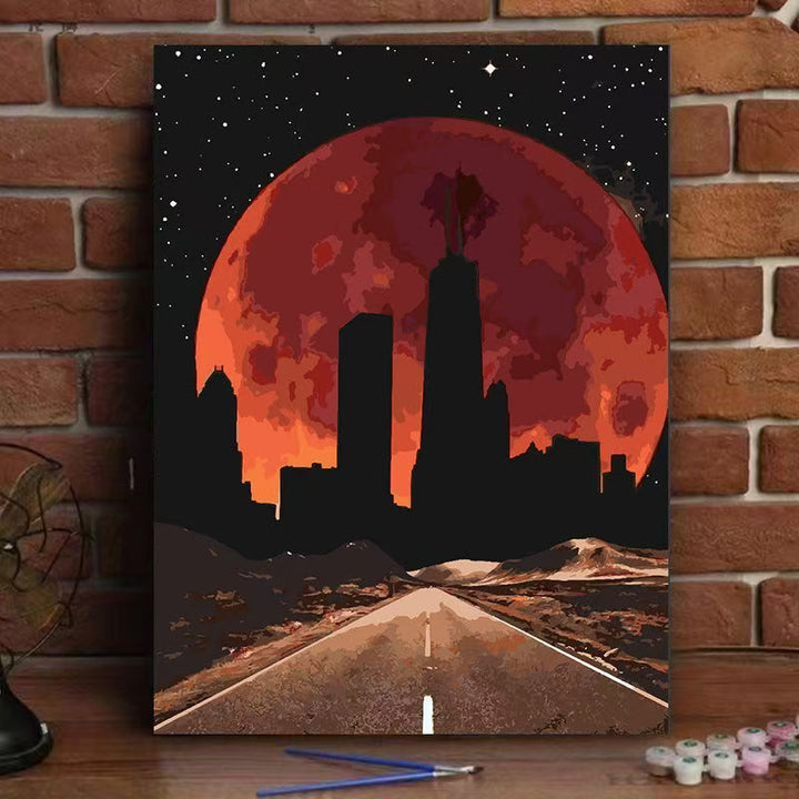 Cosmic Landscape Canvas Art Kalsten