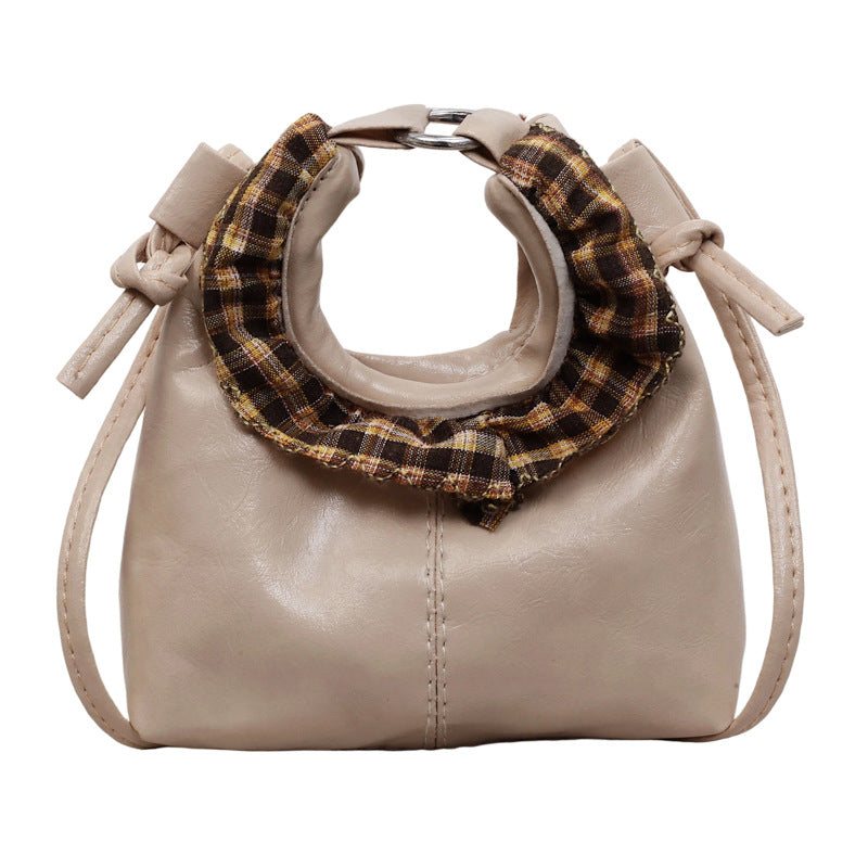 WoStylish Handcrafted Leather Bucket Bag Kalsten