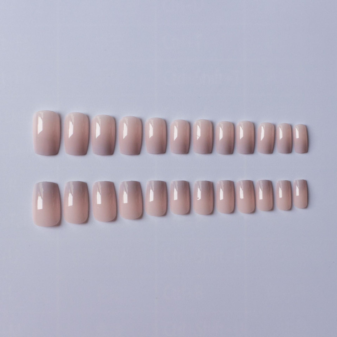 Elegant Ombre Gel Nail Art