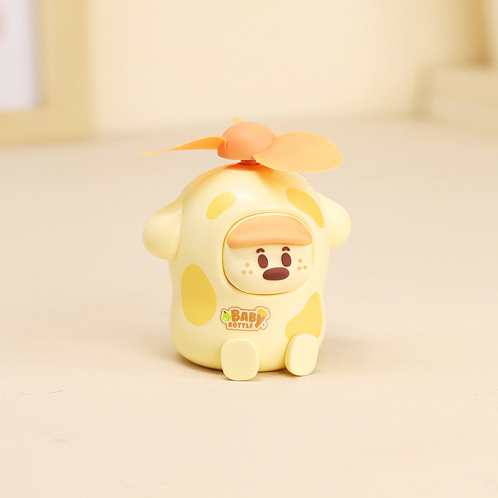 Ladies interactive Mini-Fan with Toy Design Kalsten