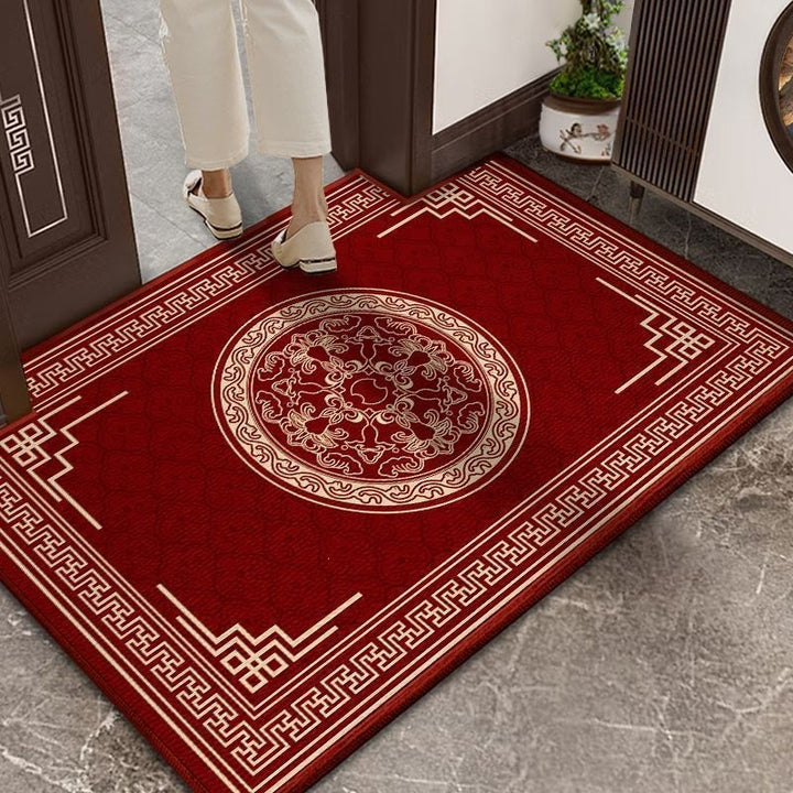 Stylish Ornamental Floor Mat for Home Decor
