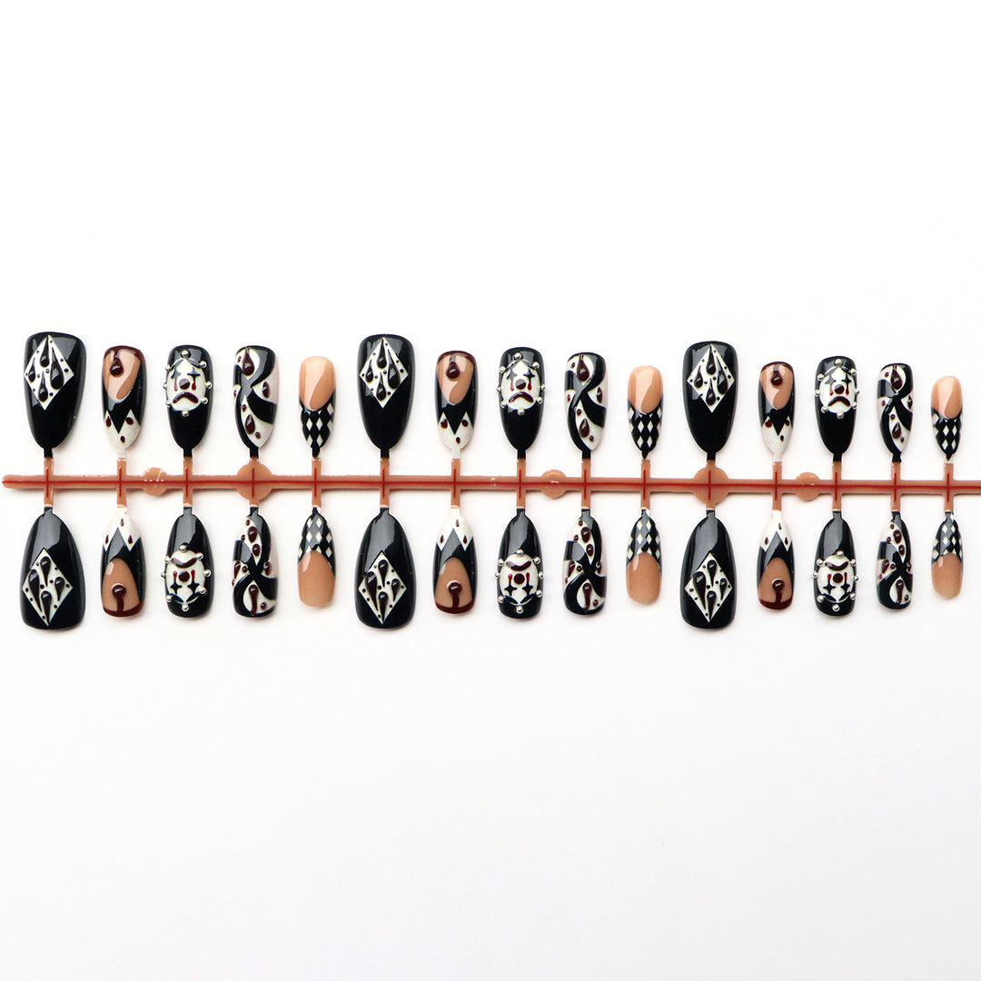 Gothic Chic Press-On Nail Set