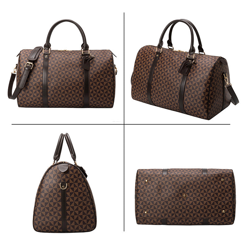 Luxurious Monogrammed Weekender Bag