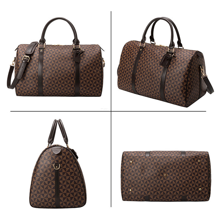 Luxurious Monogrammed Weekender Bag