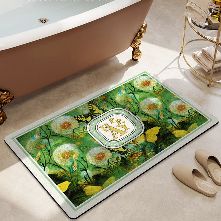 Decorative Bathroom Mat