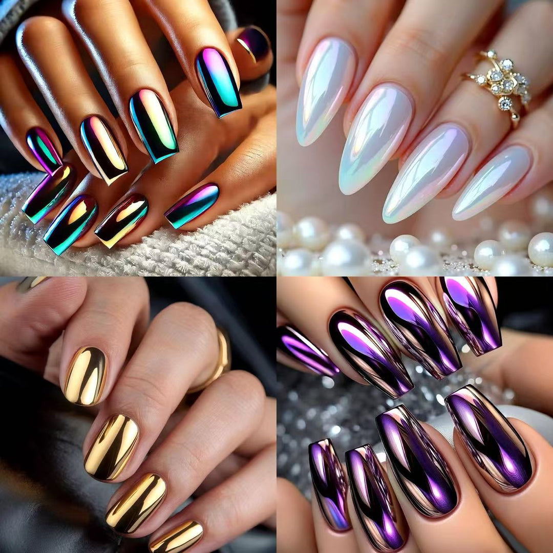 Shiny artificial nails Kalsten