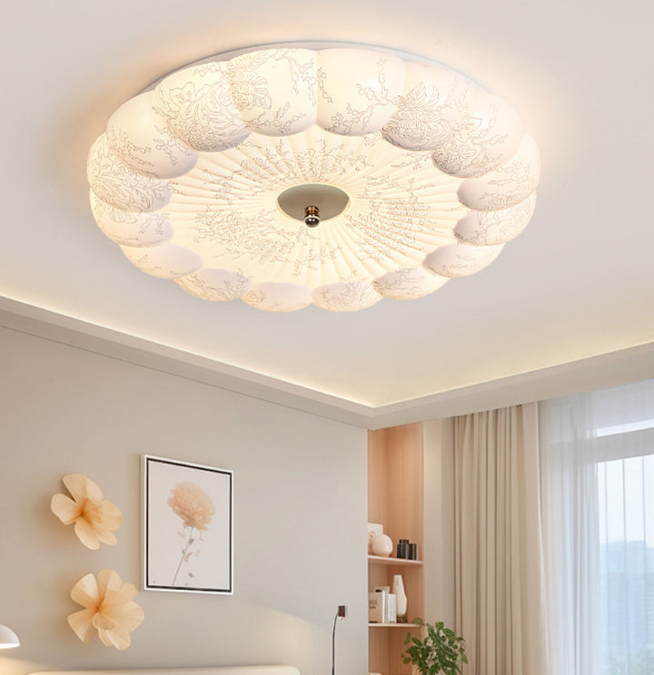 Contemporary Floral Ceiling Light