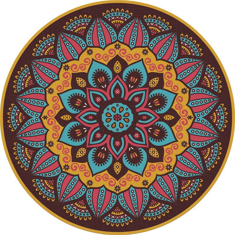 Mandala-Inspired Decorative Area Rug Kalsten