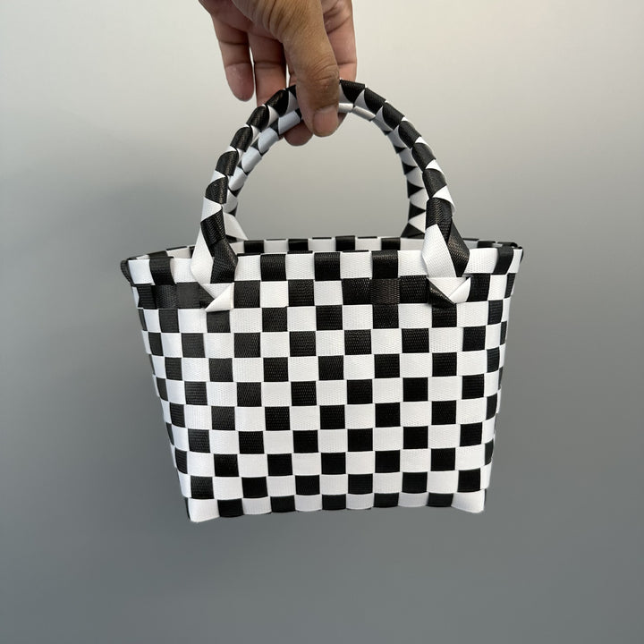 Playful and Colorful Basket Bag Kalsten