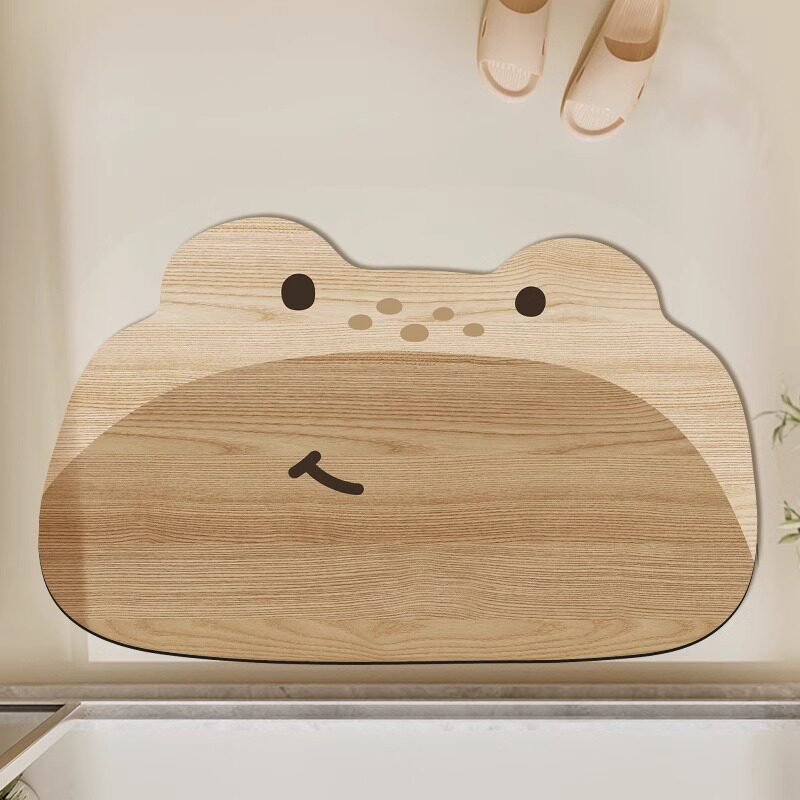 Cute Animal-Themed Bathroom Mat