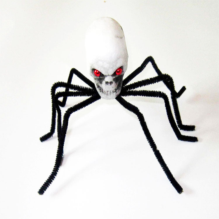 Decorative Skull Spider Figure Kalsten