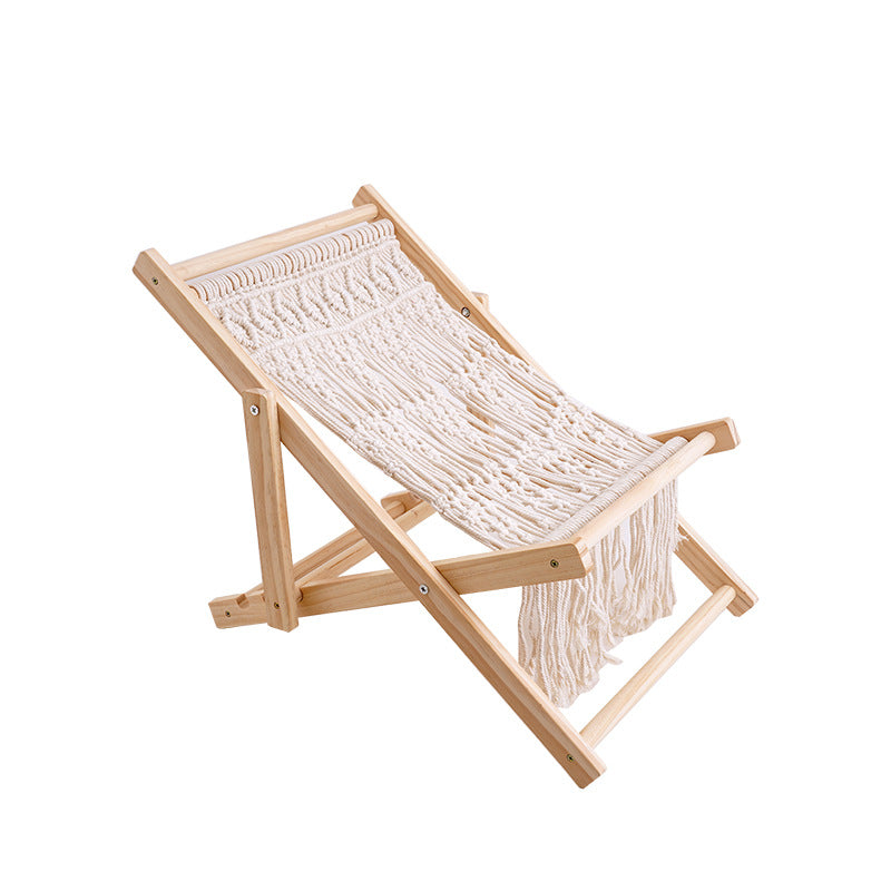 Macrame Folding Lounge Chair Kalsten