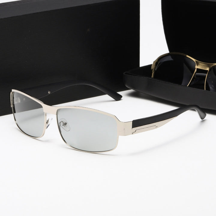 Ladies sporty sunglasses with robust metal frame and polarized lenses Kalsten