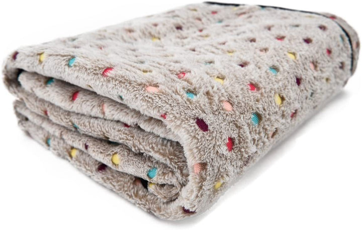 Ladies Cozy Microfiber Blanket with Playful Pattern Kalsten