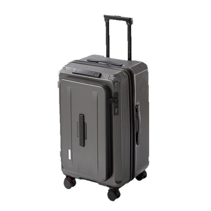 Sleek Aerodynamic Rolling Suitcase