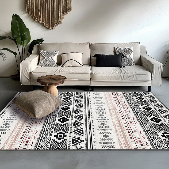 Geometric Pattern Indoor Area Rug Kalsten