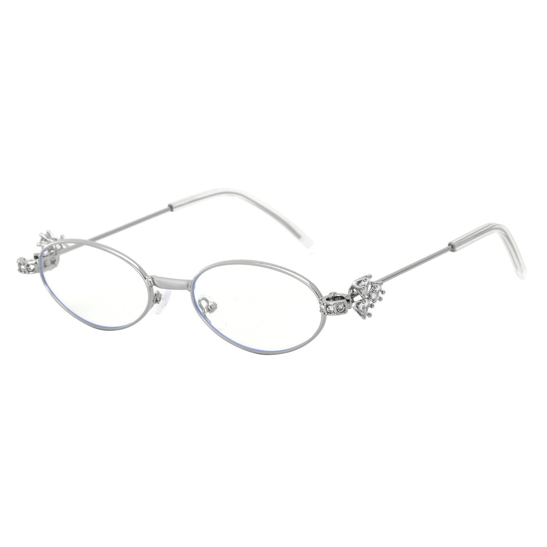 Women's Designer Sunglasses with elegant, mirrored frame and stylish embellishments Kalsten