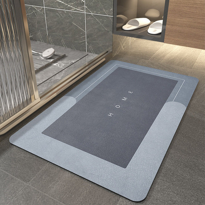 Large Rectangular Anti-Slip Silicone Placemat With Heat-Resistant Surface And Raised Edge Splash Guard