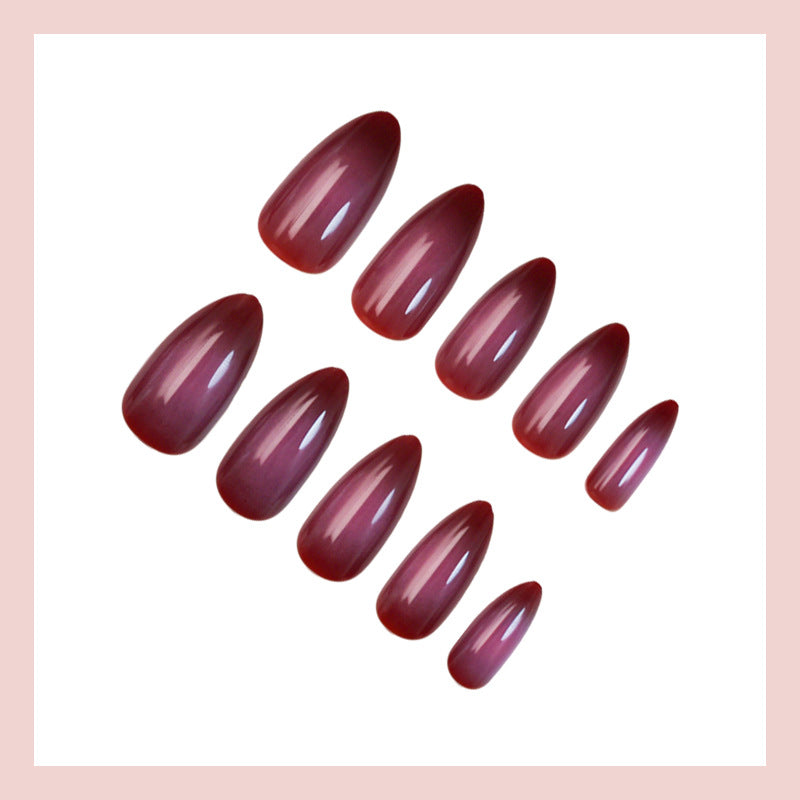 Artificial Nail Set with Versatile Designs and Luxurious Shine Kalsten