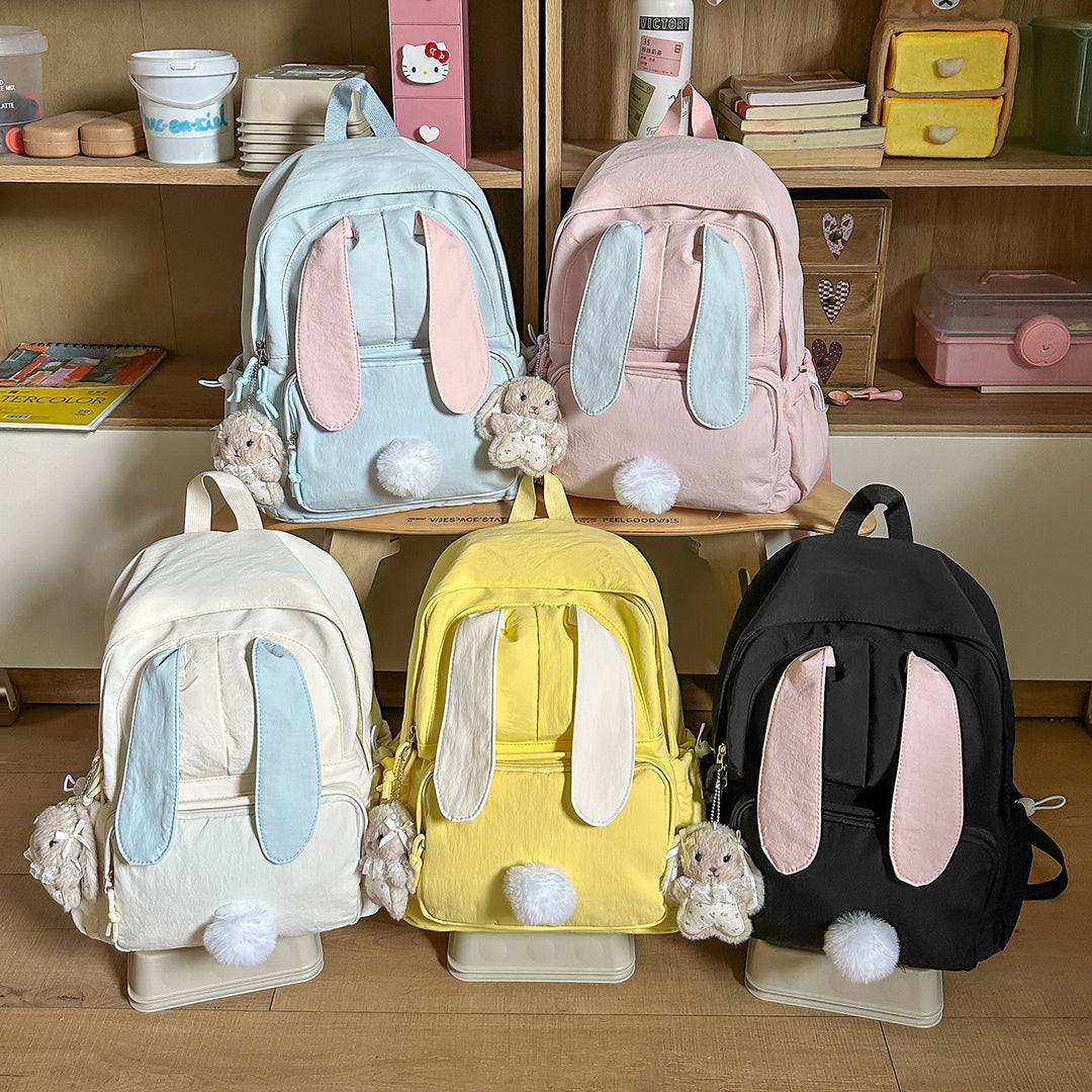Cute Bunny-Ear School Backpack Kalsten