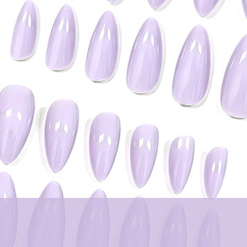 Almond-Shaped Nail Enhancements Kalsten