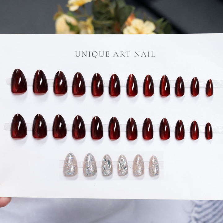 High Shine Press-On Nail Art